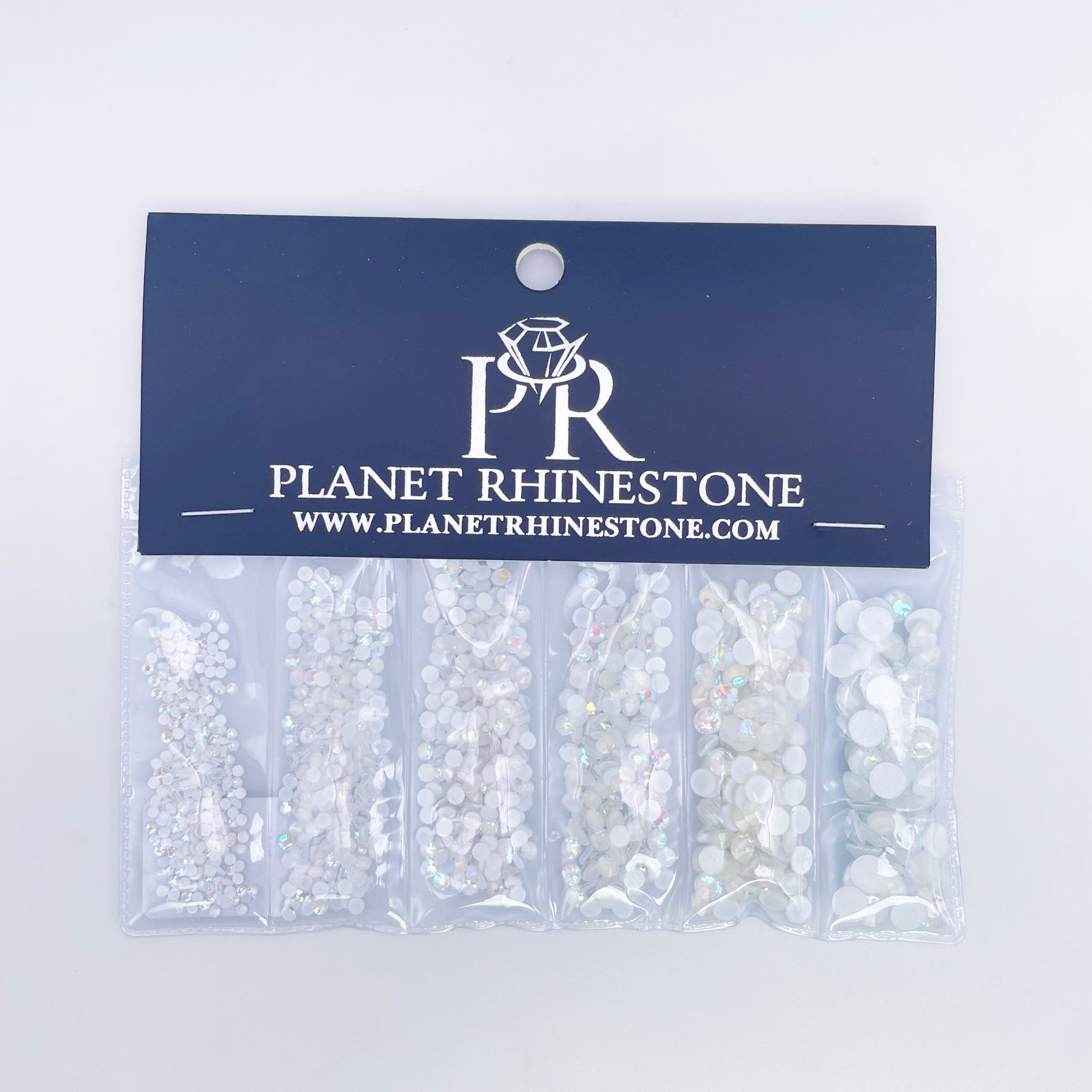 White Glass Rhinestones, Planet Rhinestone