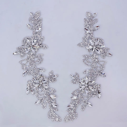 Rhinestone Pair Applique