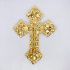 Gold Rhinestone Cross
