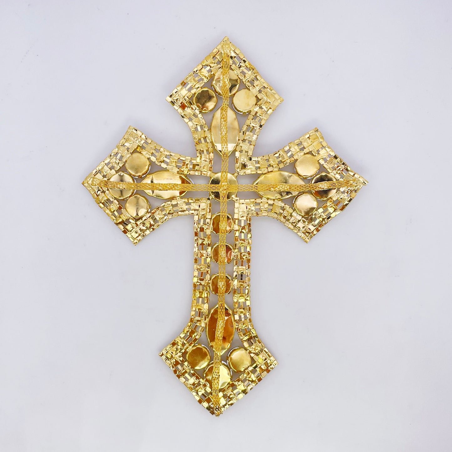 Gold Rhinestone Cross