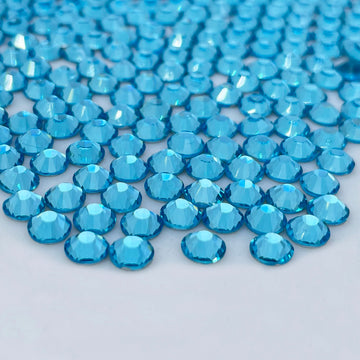 Aquamarine Glass Rhinestones
