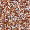 Lt. Peach Glass Rhinestones