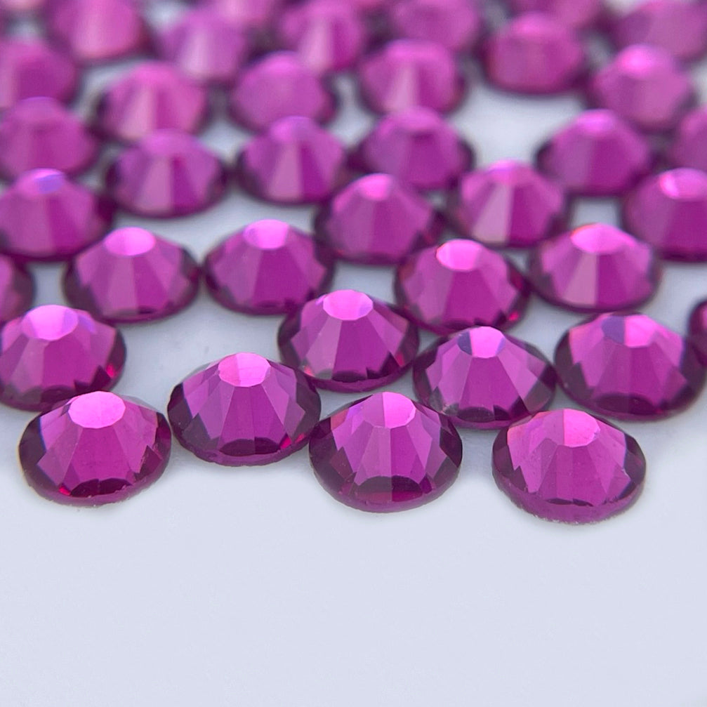 Fuchsia Glass Rhinestones | Planet Rhinestone