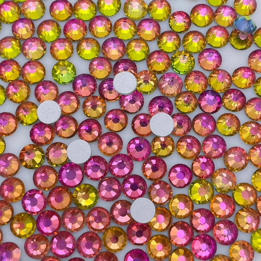 Rainbow Glass Rhinestones