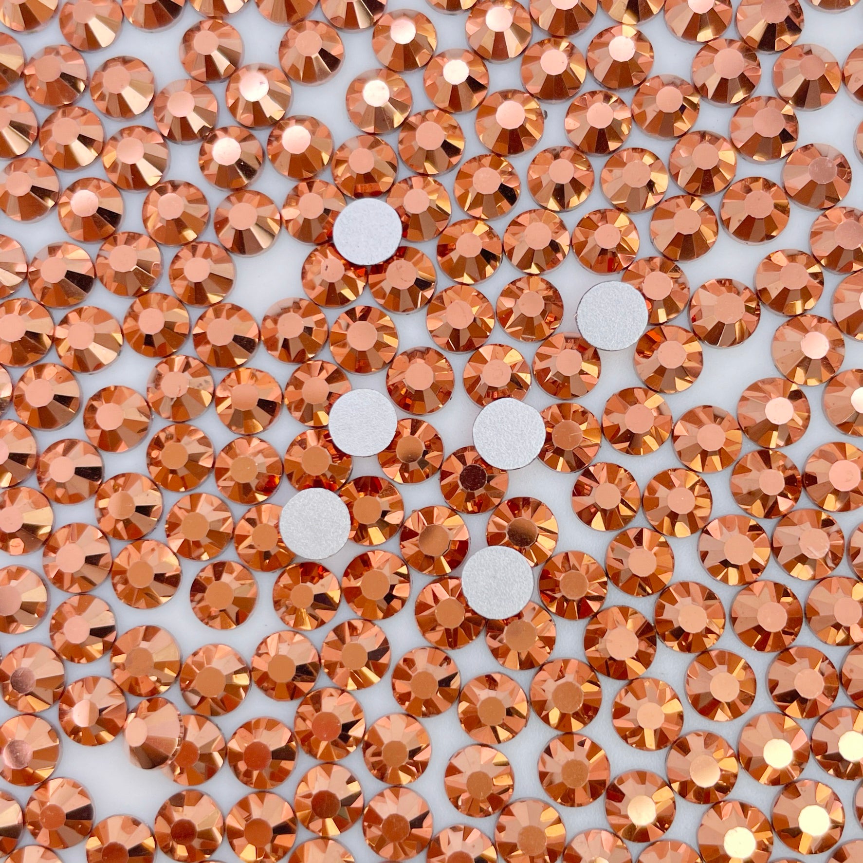 Rose Gold Glass Rhinestones | Planet Rhinestone