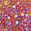 Red Flare Glass Rhinestones