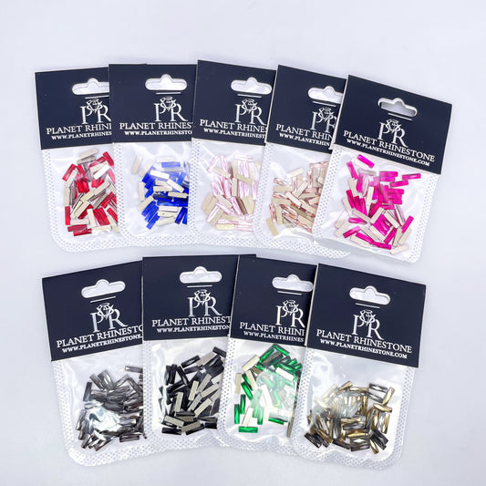 2.6*9 Rectangular Glass Rhinestones