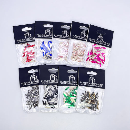 3*11 Navette Glass Rhinestones