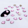 6*8 Fan Shape Glass Rhinestones