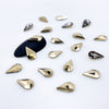 6*10 Tear Drop Glass Rhinestones