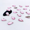 6*10 Tear Drop Glass Rhinestones