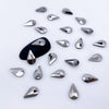 6*10 Tear Drop Glass Rhinestones