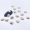 6*8 Tear Drop Glass Rhinestones