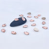 4*6 Tear Drop Glass Rhinestones