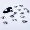 6*10 Maple Leaf Glass Rhinestones