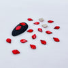 5*8 Maple Leaf Glass Rhinestones