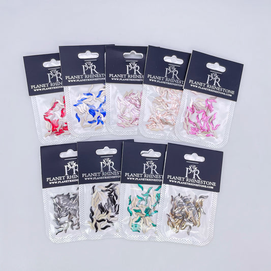 2*9 S Shape Glass Rhinestones