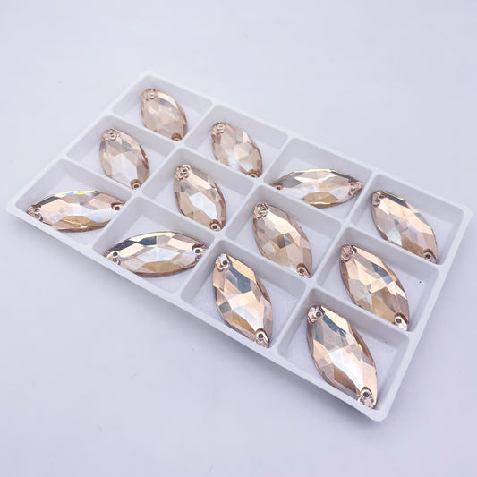 Navette | 15*32mm | Flatback Rhinestones