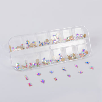 120PCS AB Glass Nail Art Rhinestone kit | NK-2