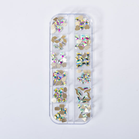 120PCS AB Glass Nail Art Rhinestone kit | NK-3