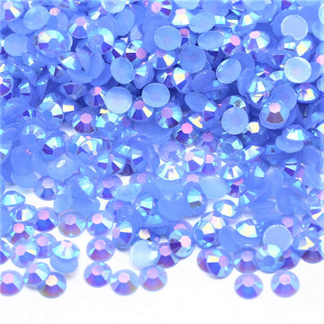 Pearl Blue Jelly Rhinestones