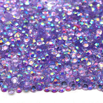 Purple AB TP Jelly Rhinestones