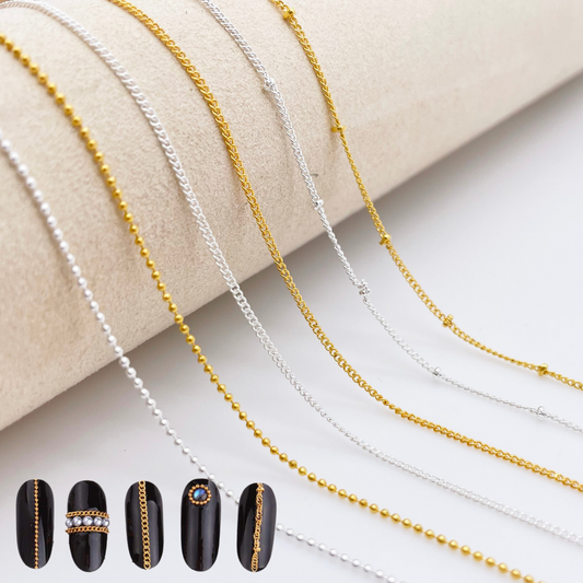 Rhinestone Chain Nail Art kit | NK-5