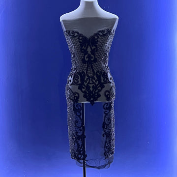 Aliya Rhinestone Bodice