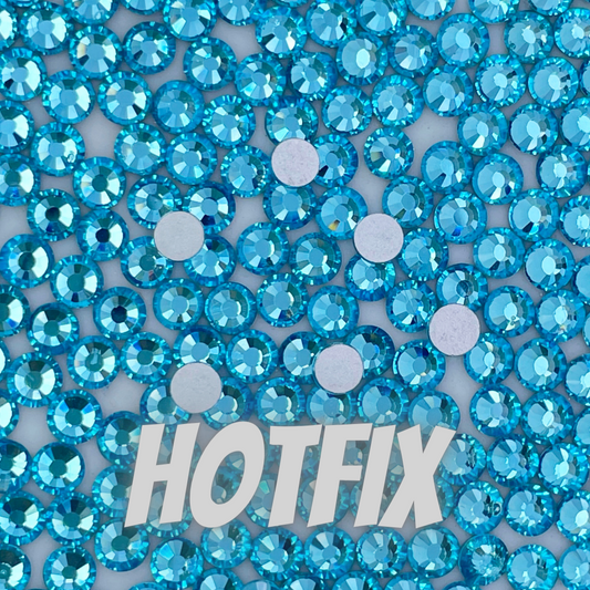 Aquamarine Hotfix Rhinestones