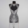 J Lo Rhinestone Bodice