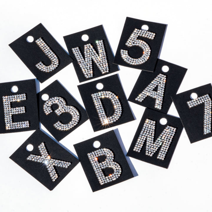 Letras Rhinestone Rhinestone Letters & Numbers | Planet Rhinestone