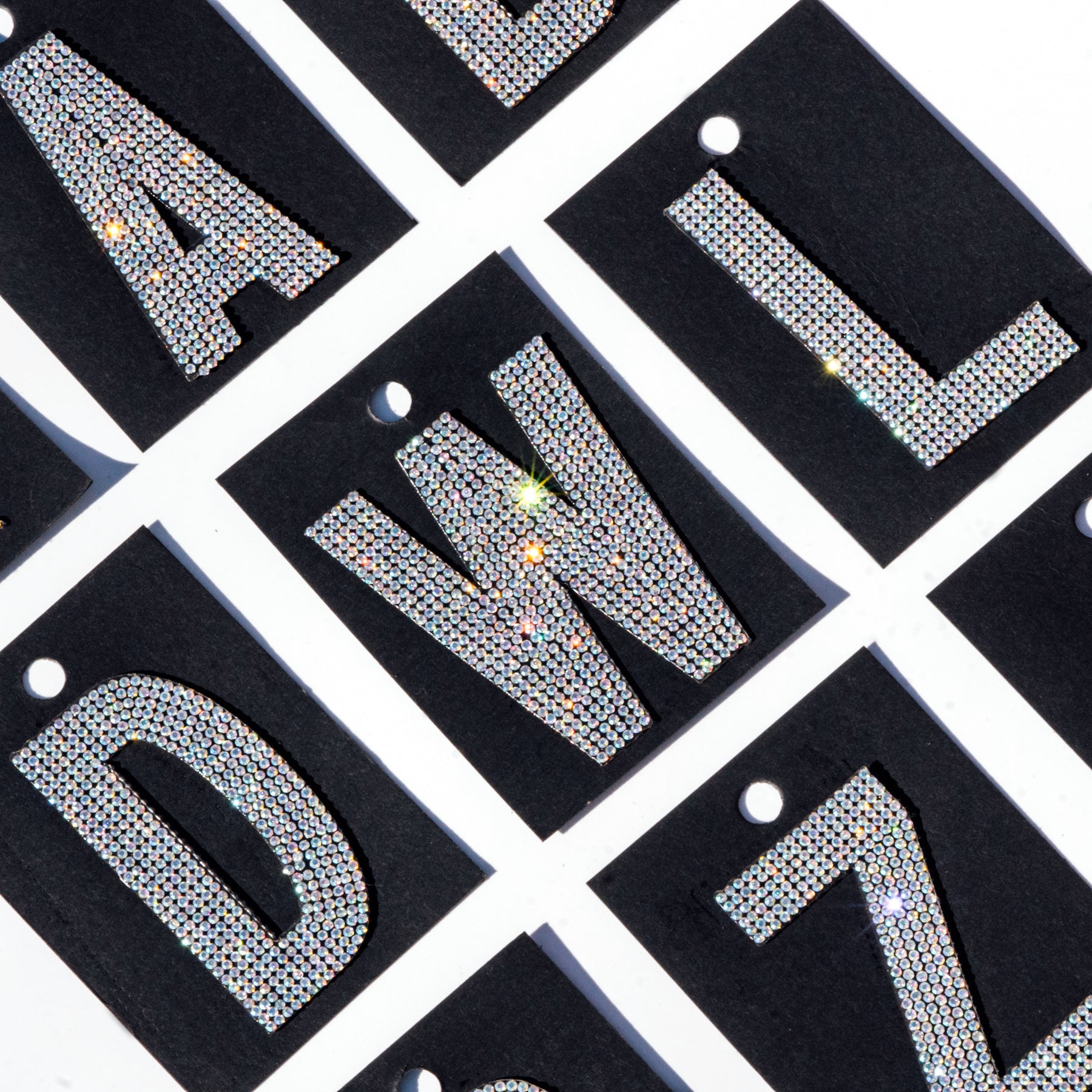 Gold Hot Fix Rhinestone Letters  Iron On Crystal Letters – Planet  Rhinestone