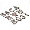 2" AB Iron On Rhinestone Letters & Numbers | L-1