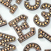 2" AB Iron On Rhinestone Letters & Numbers | L-1