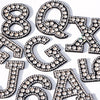 2" Crystal Iron On Rhinestone Letters & Numbers | L-1