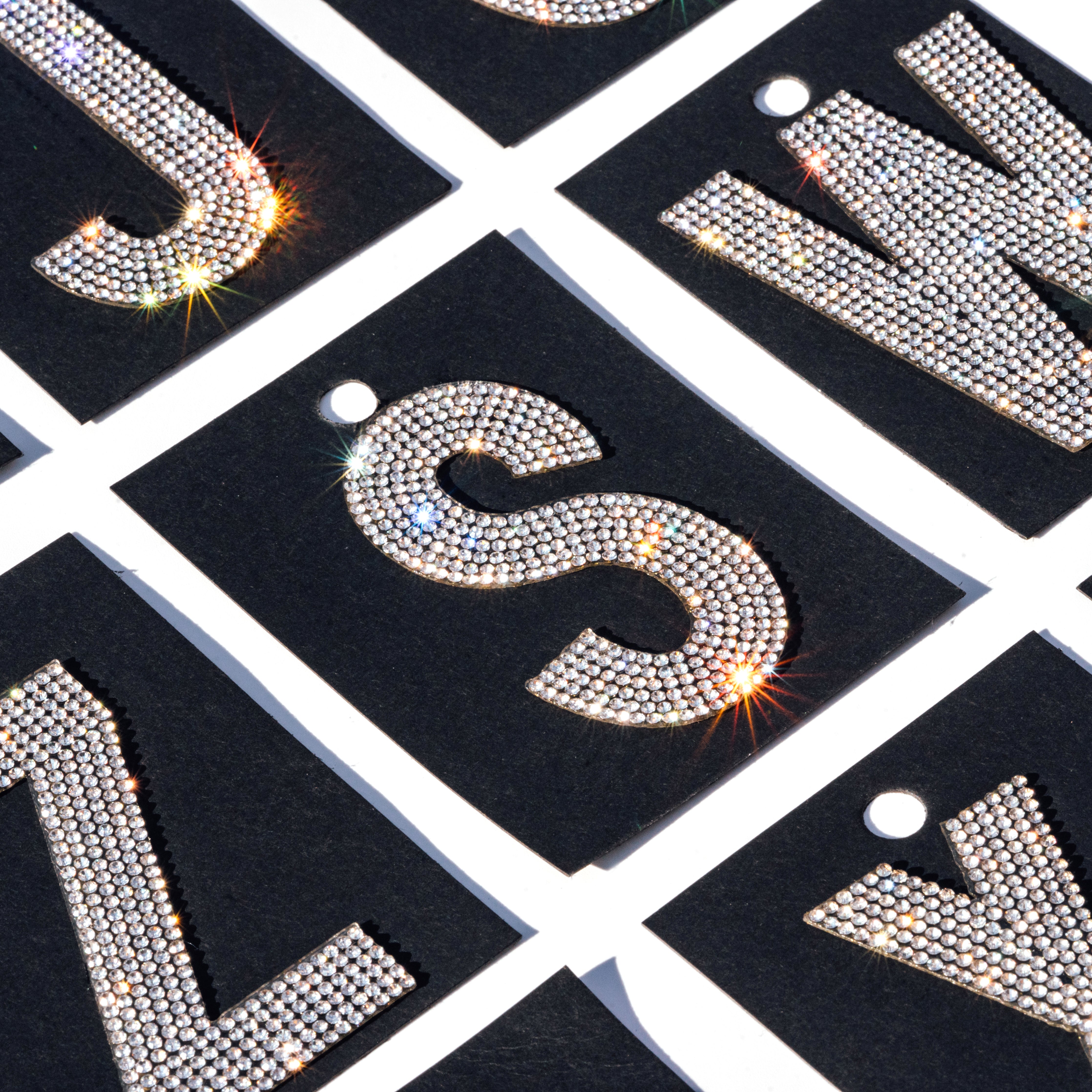 Letras Rhinestone Rhinestone Letters & Numbers | Planet Rhinestone