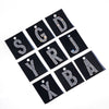 2" Crystal Iron On Rhinestone Letters | L-11
