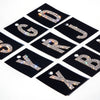 2" Crystal Iron On Rhinestone Letters | L-11