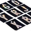 2" Crystal Iron On Rhinestone Letters | L-11