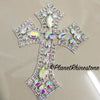 AB Rhinestone Cross