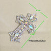 AB Rhinestone Cross