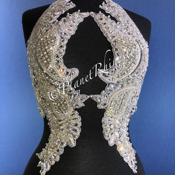 Wendy Rhinestone Pair Applique