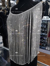 18" Crystal Fringes | Rhinestone Fringe