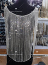 18" Crystal Fringes | Rhinestone Fringe