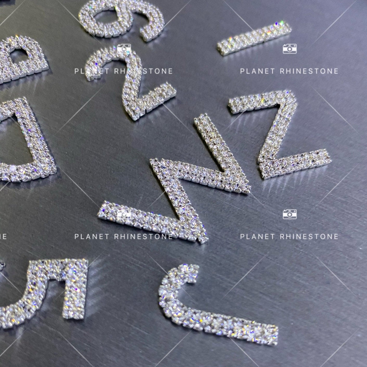 Sew-On Rhinestone Letters | Planet Rhinestone