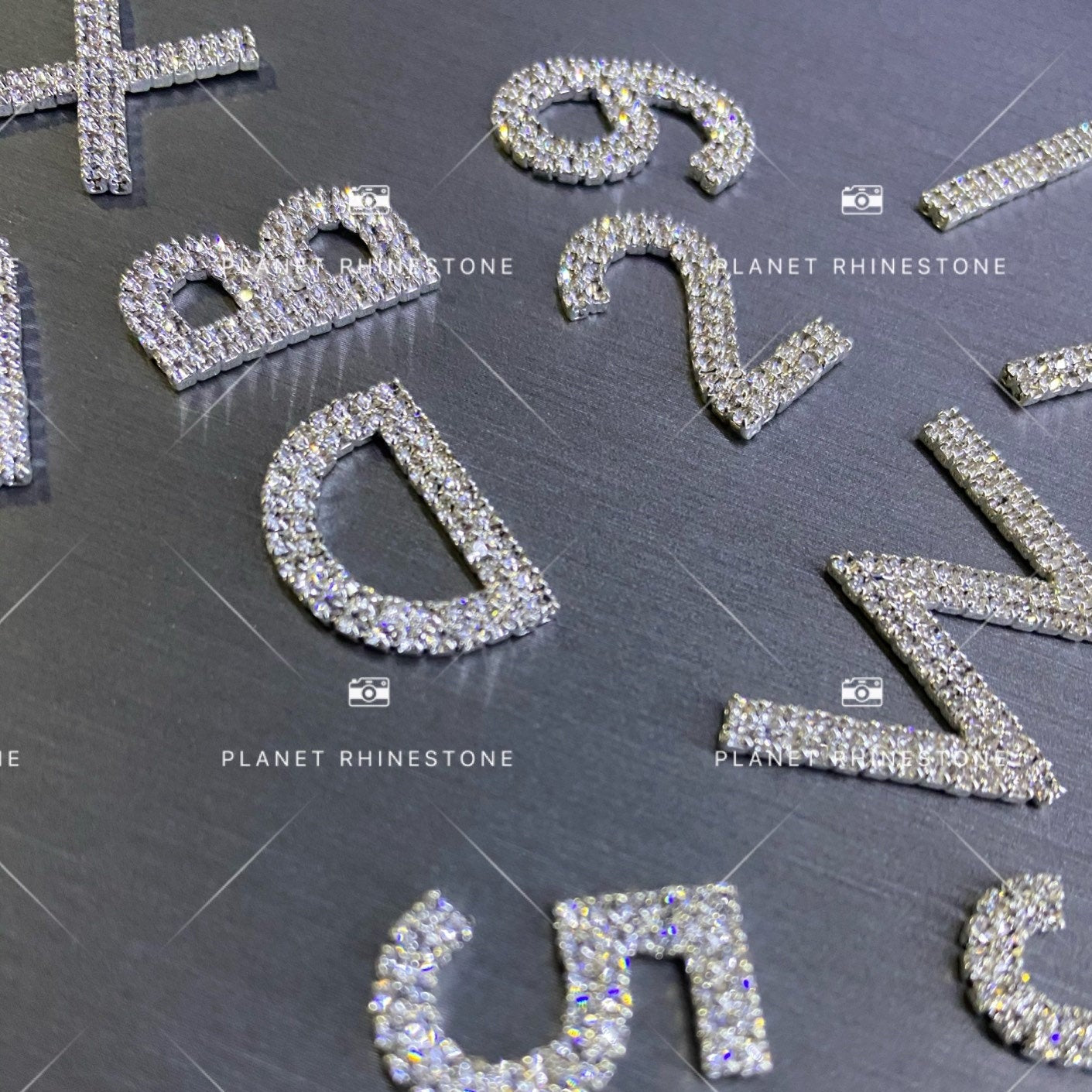 Sew-On Rhinestone Letters | Planet Rhinestone