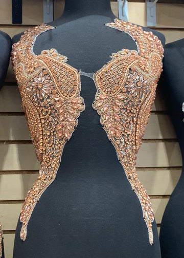 Wendy Rhinestone Pair Applique