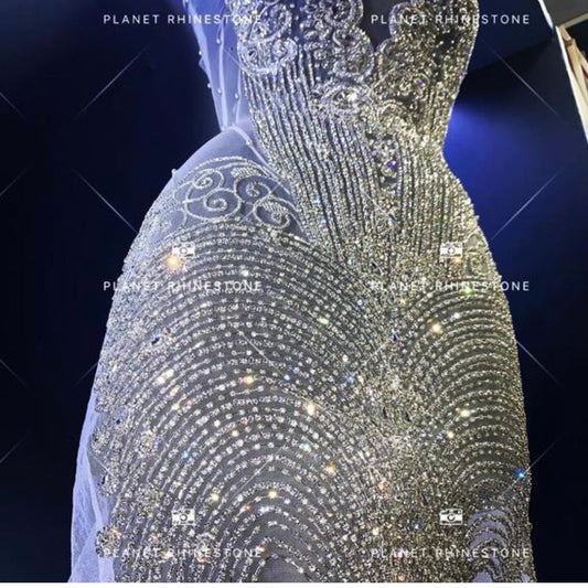 Nancy Rhinestoen Bodice