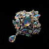 Rhinestone Vintage Brooch | B-8