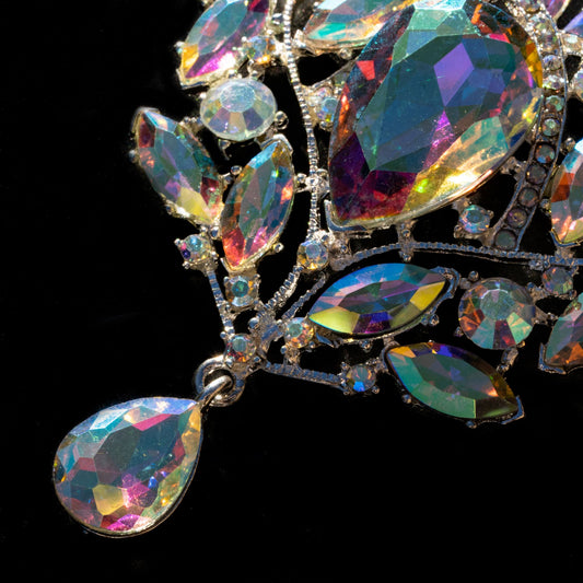 Rhinestone Vintage Brooch | B-8